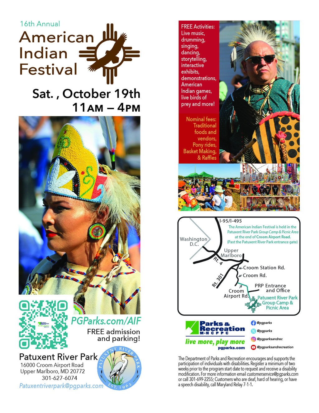 16th Annual American Indian Festival (Maryland) 2024