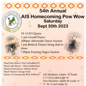 54th Annual AIS Homecoming Pow Wow 2023