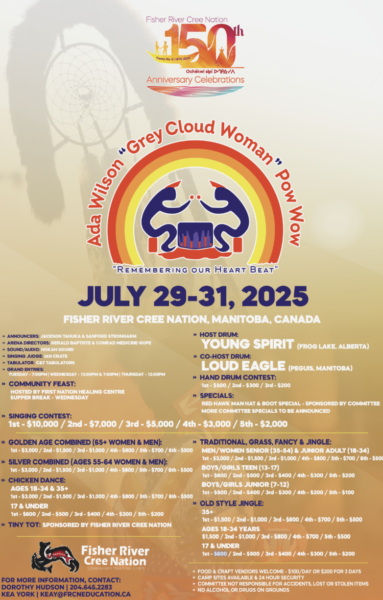 Ada Wilson “Grey Cloud Woman” Pow Wow 2025