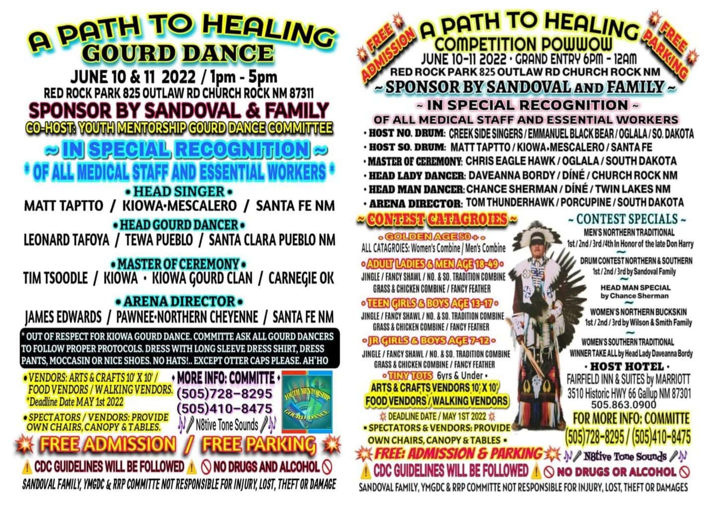 A Path to Healing Gourd Dance and Competition Pow Wow 2022