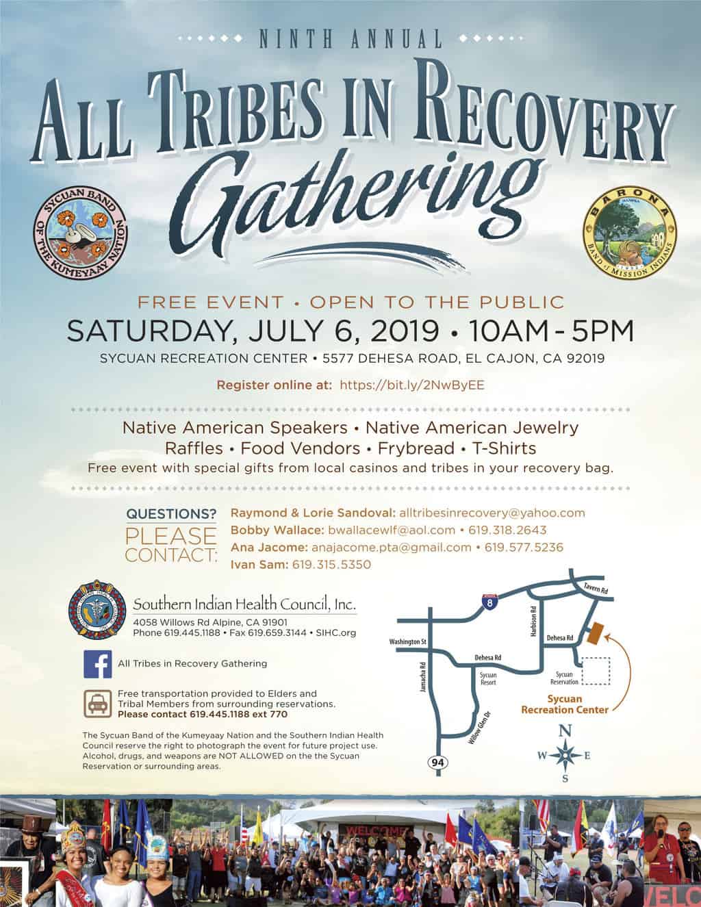 9th Annual All Tribes in Recovery Gathering (2019)
