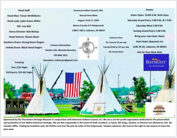 American Indian Council INC. Annual Pow Wow 2025 American Indian Council INC. Annual Pow Wow 2025