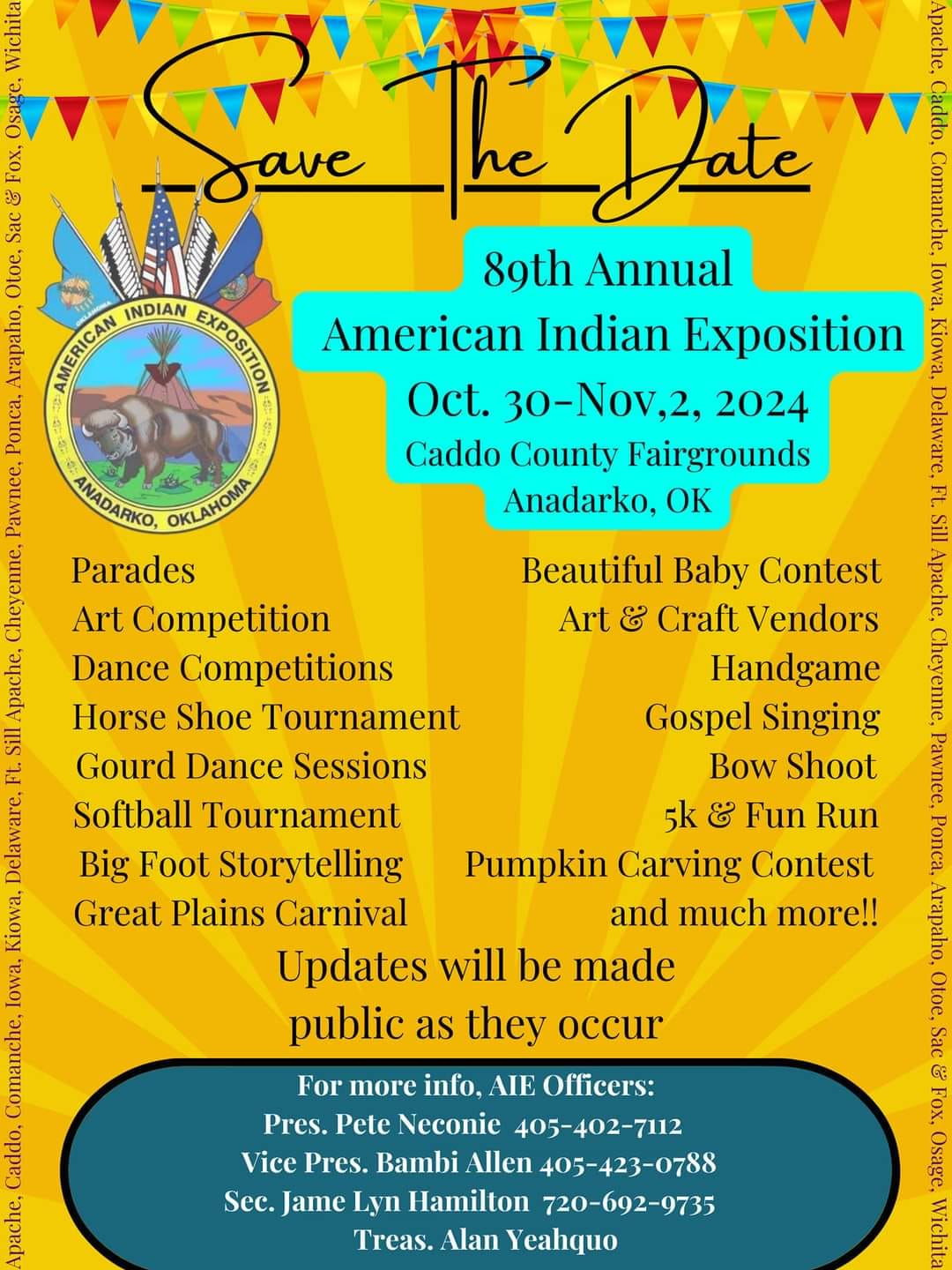 89th Annual American Indian Exposition 2024