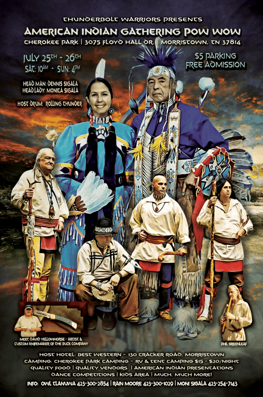 American Indian Gathering Powwow at Cherokee Park