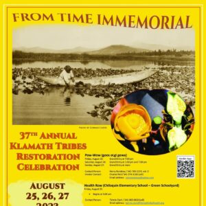 37th Annual Klamath Tribes Restoration Celebration 2023