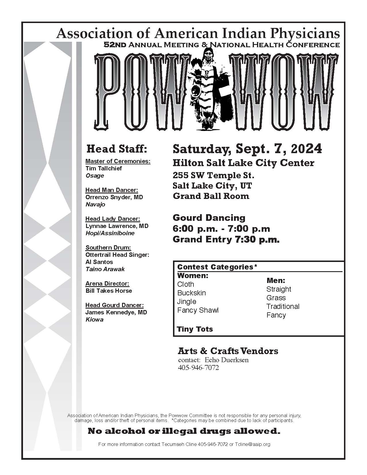 Association of American Indian Physicians Annual Conference Pow Wow 2024