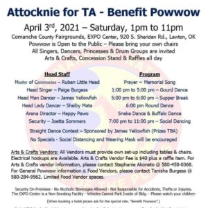 Attacknie for TA - Benefit Powwow