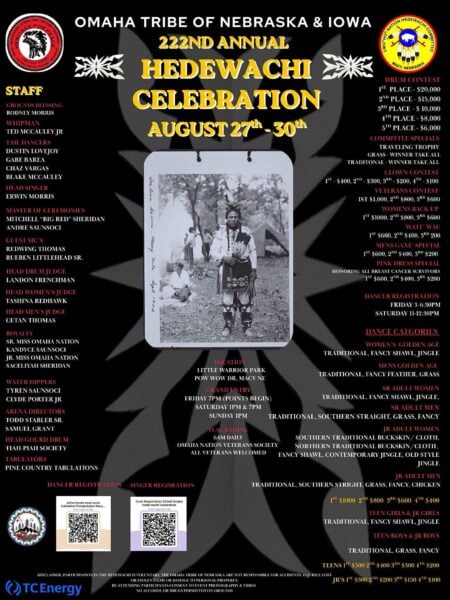 222nd Annual Omaha Hedéwachi Celebration 2026
