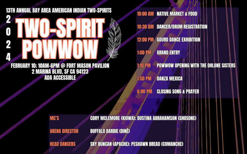 13th Annual Bay Area American Indian Two Spirit Pow Wow 2024