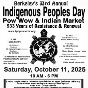 Berkeley's 33rd Annual Indigenous Peoples Day Pow Wow & Indian Market 2025
