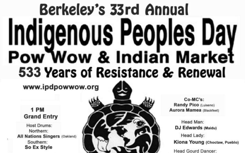 Berkeley’s 33rd Annual Indigenous Peoples Day Pow Wow & Indian Market 2025