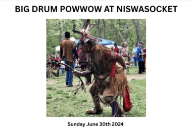 Big Drum Pow Wow At Niswasocket 2024