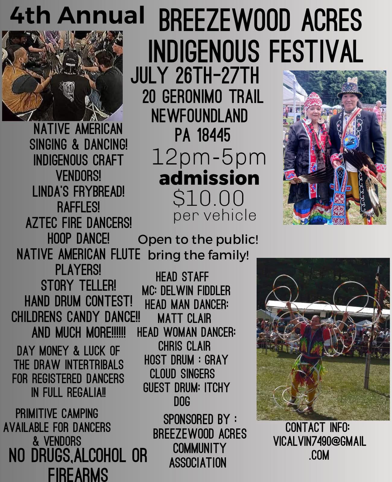 4th Annual Breezewood Acres Indigenous Festival 2025