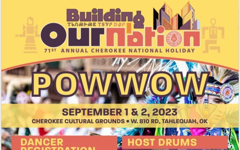 71st Annual Cherokee National Holiday Pow Wow 2023 Pow Wow Calendar