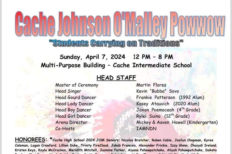 Cache Johnson O’Malley Pow Wow 2024