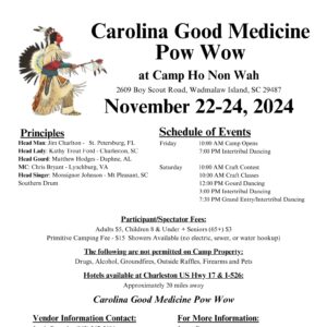 Carolina Good Medicine Pow Wow 2024