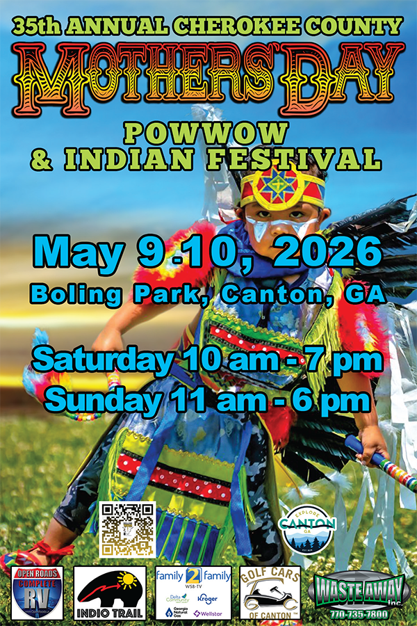 35th Annual Cherokee County Mother's Day Pow Wow & Indian Festival 2026