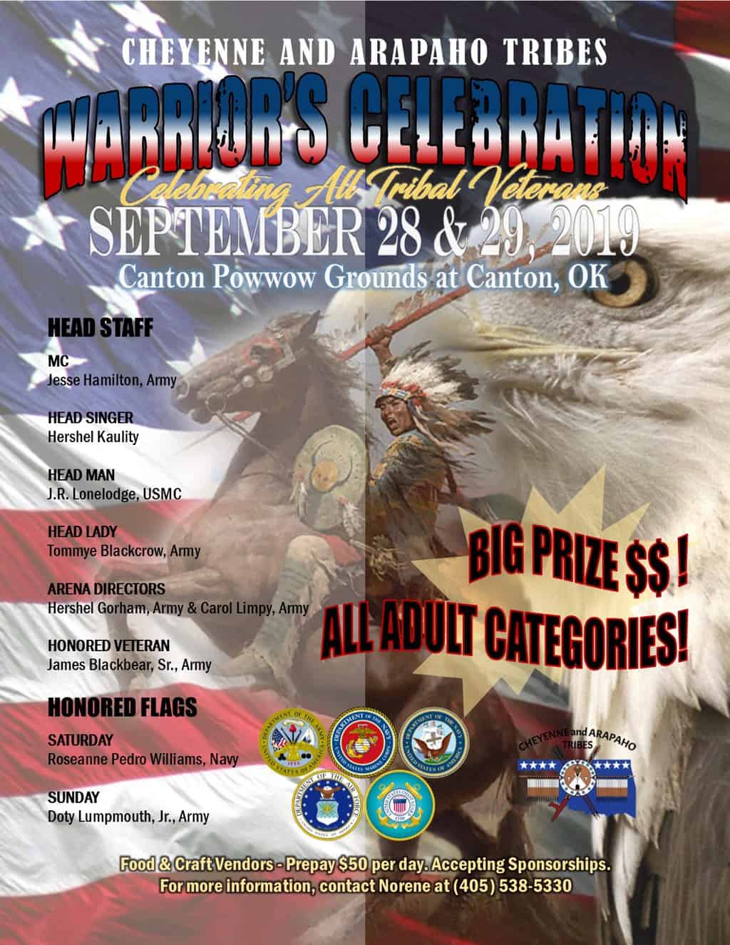 Cheyenne and Arapaho Tribes Warrior's Celebration (2019)