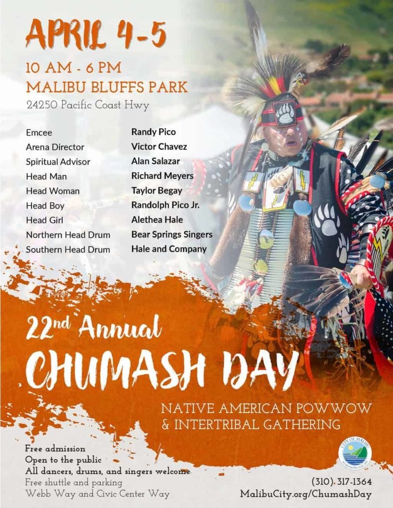 22nd Annual Chumash Day Powwow and Intertribal Celebration Pow Wow