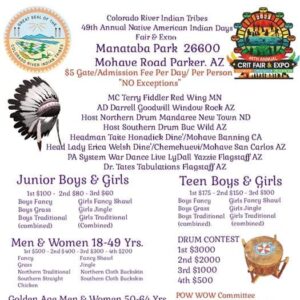 Colorado River Indian Tribes 49th Annual Native American Indian Days Fair & Expo 2023