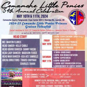 Comanche Little Ponies 54th Annual Celebration 2024