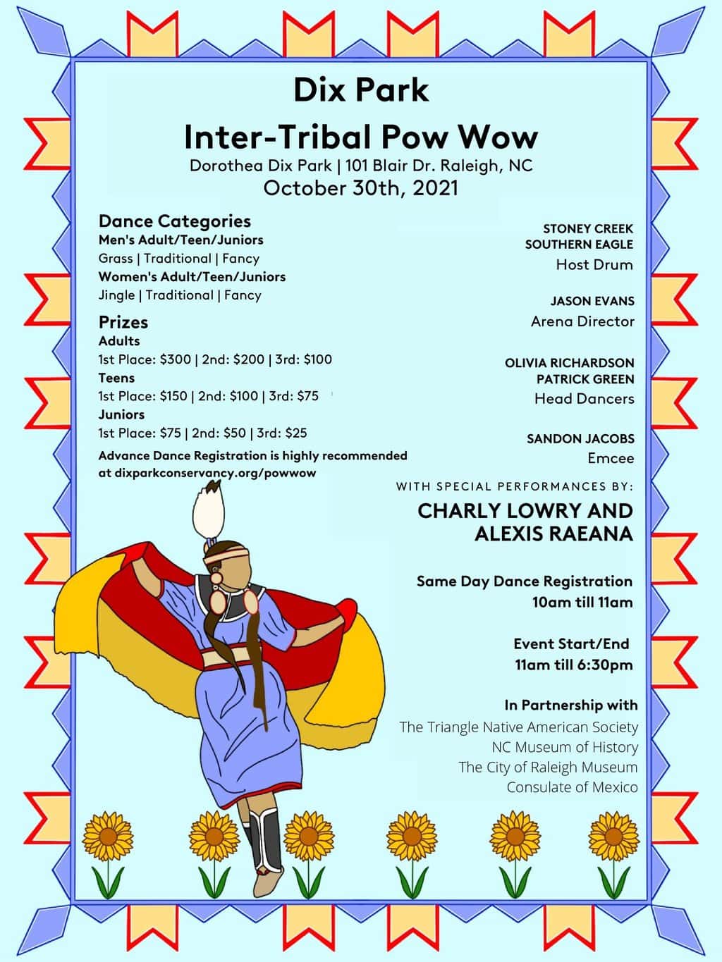 Dix Park Inter-Tribal Pow Wow 2021