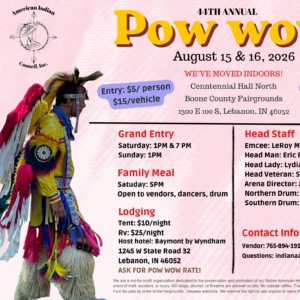 44th Annual American Indian Council Pow Wow 2026
