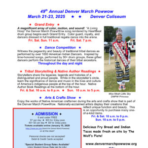 49th Annual Denver March Pow Wow 2025