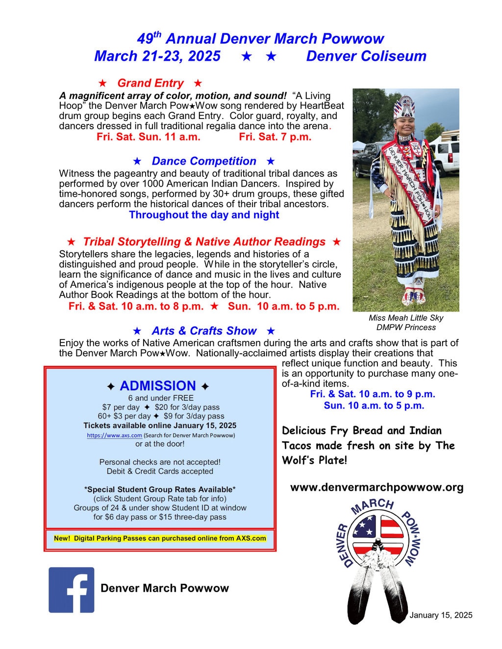 49th Annual Denver March Pow Wow 2025