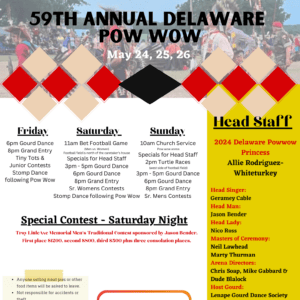 59th Annual Delaware Pow Wow 2024