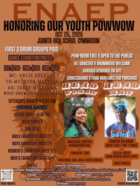 ENAEP 2025 Honoring our Youth Pow Wow