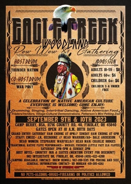 Eagle Creek Woodland Pow Wow & Gathering 2023