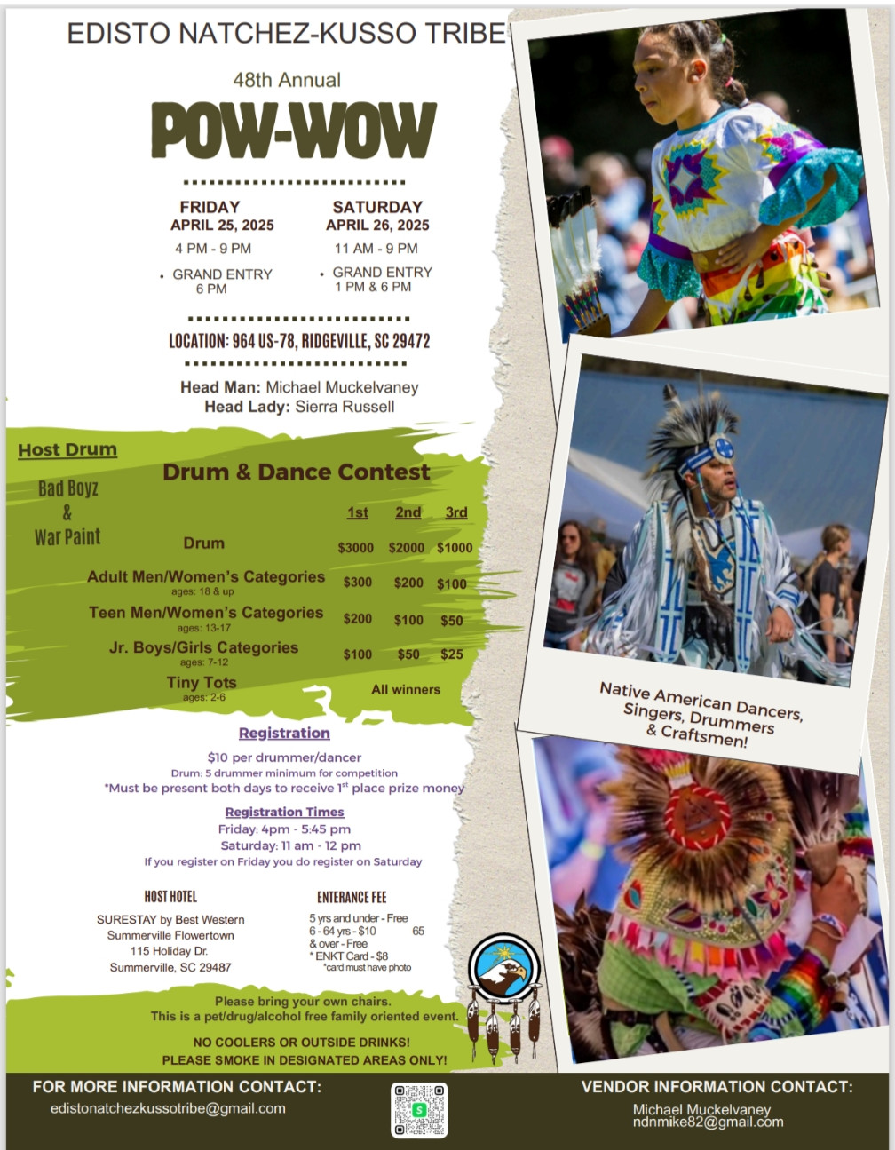 48th Annual Edisto Natchez-Kusso Pow Wow 2025