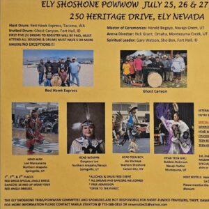 Ely Shoshone Pow Wow 2025