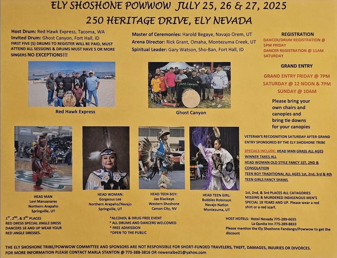 Ely Shoshone Pow Wow 2025