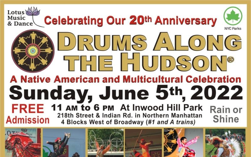 20th Annual Drums Along the Hudson: A Native American and Multicultural Celebration 2022