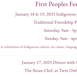 First Peoples Festival Friendship Pow Wow 2024