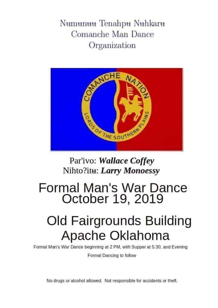 Formal Man's War Dance