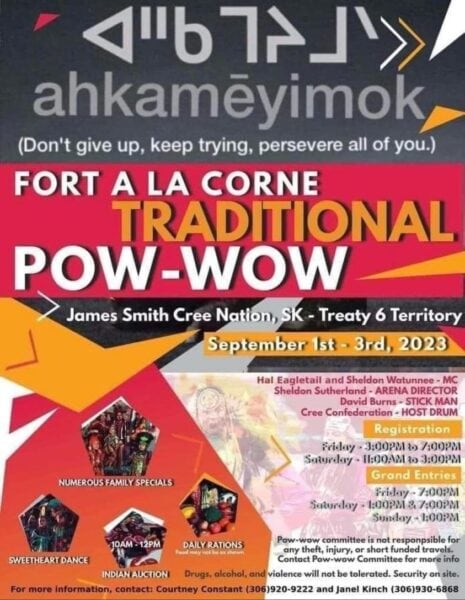 Fort A La Corne Traditional Pow Wow 2023