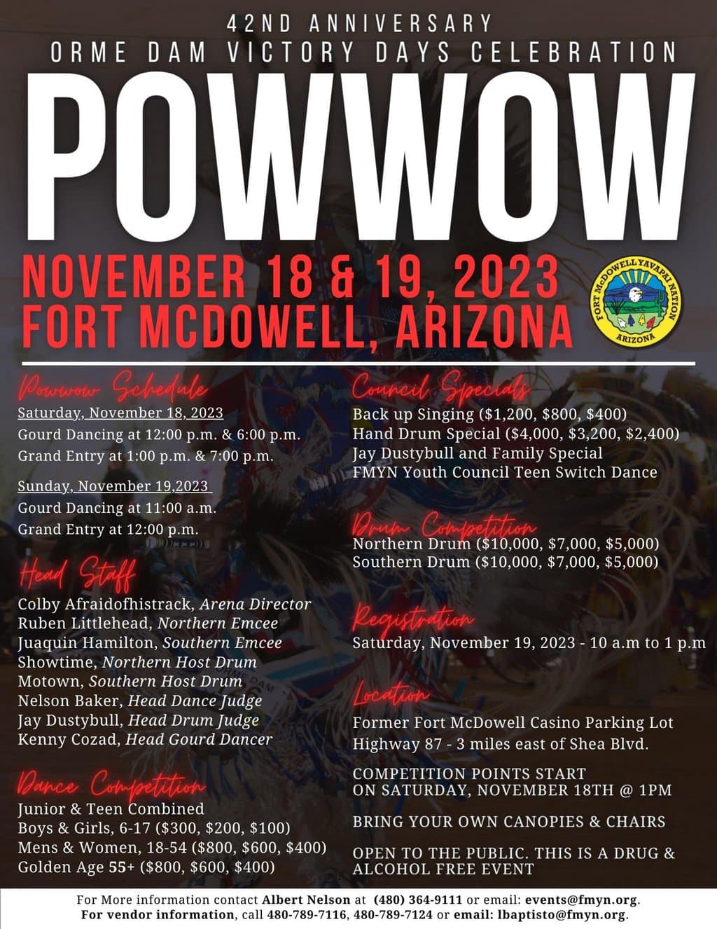 42nd Orme Dam Victory Days Pow Wow 2023