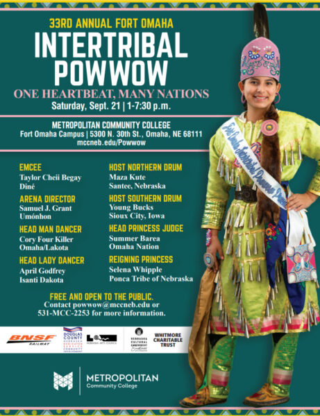 33rd Annual Fort Omaha Intertribal Pow Wow 2024