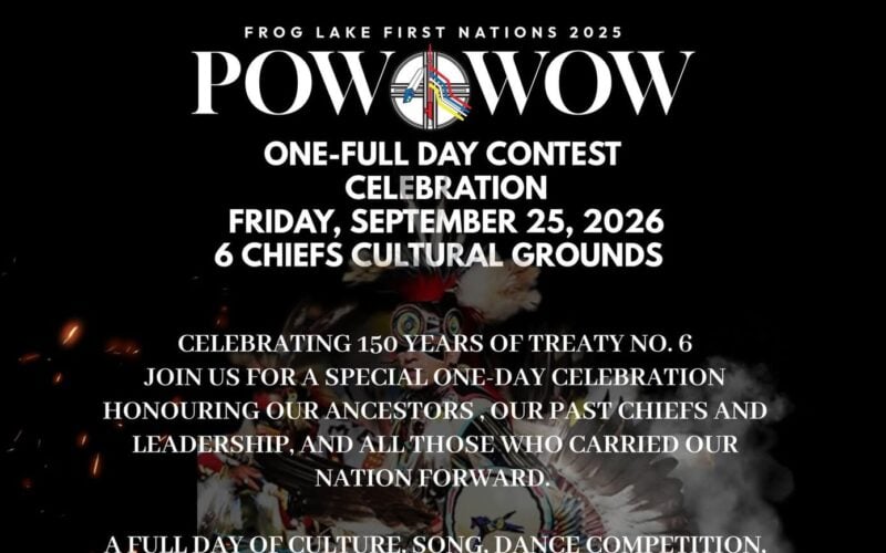 Frog Lake Pow Wow 2026