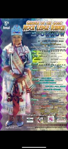 15th Annual Garden of the Gods Pow Wow 2025