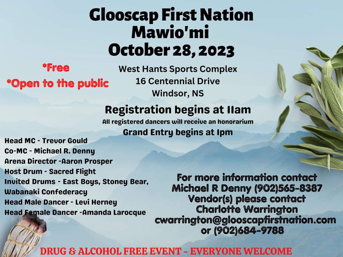 Glooscap First Nation Mawio'mi 2023