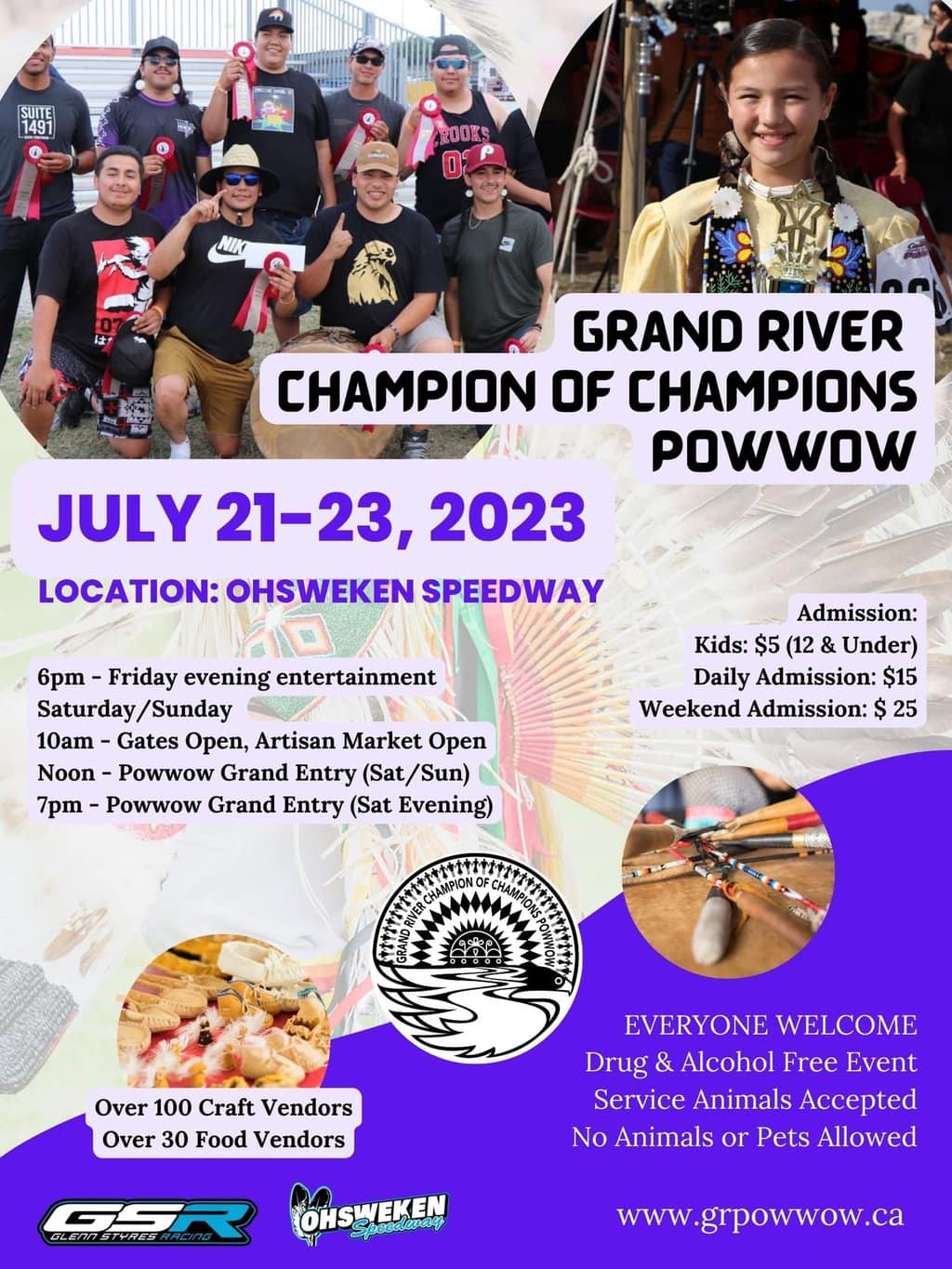 Grand River Champion of Champions Pow Wow 2023