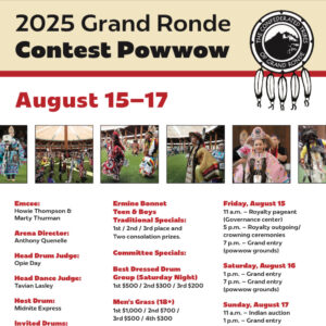 The Confederated Tribes of Grand Ronde Contest Pow Wow 2025