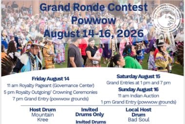 Grand Ronde Contest Pow Wow 2026