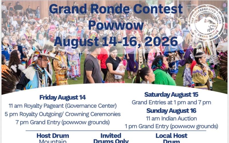 Grand Ronde Contest Pow Wow 2026