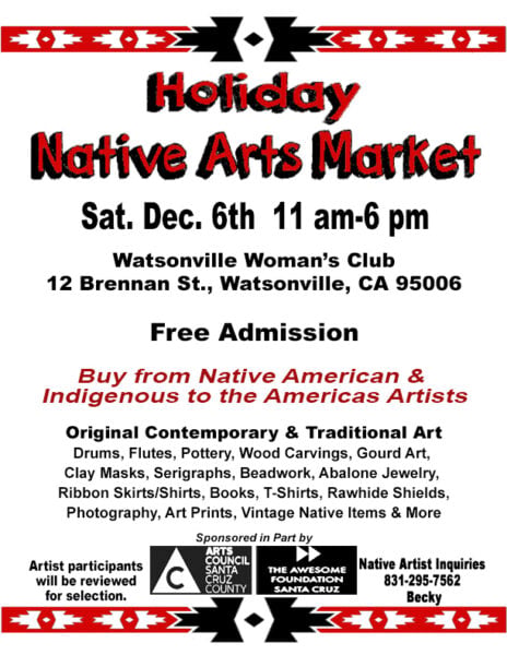 Holiday Native Arts Market 2025