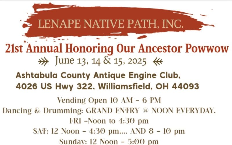 Honoring Our Ancestors 21st Annual Pow Wow 2025